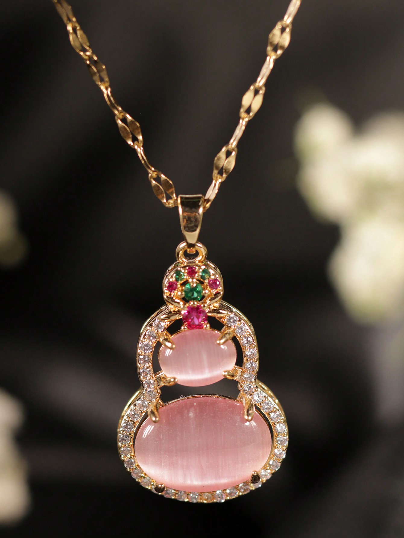 Luxury Lifestyle Goods - 1 buah kalung liontin labu gaya