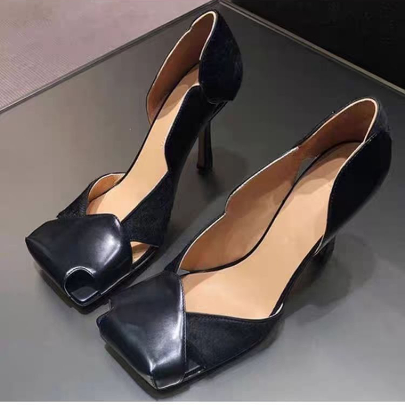 Sepatu Gaun Pesta Ujung Perseg - Luxury Lifestyle Women ulasan dan harga